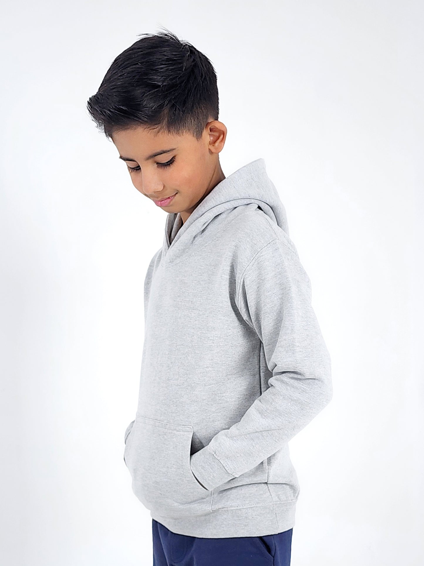 BOYS BASIC PULLOVER HOODIE