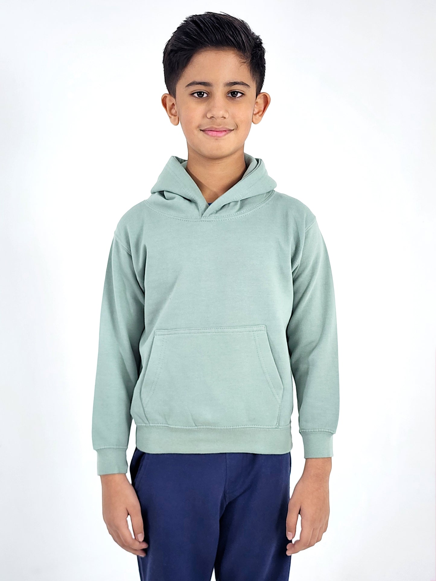 BOYS BASIC PULLOVER HOODIE