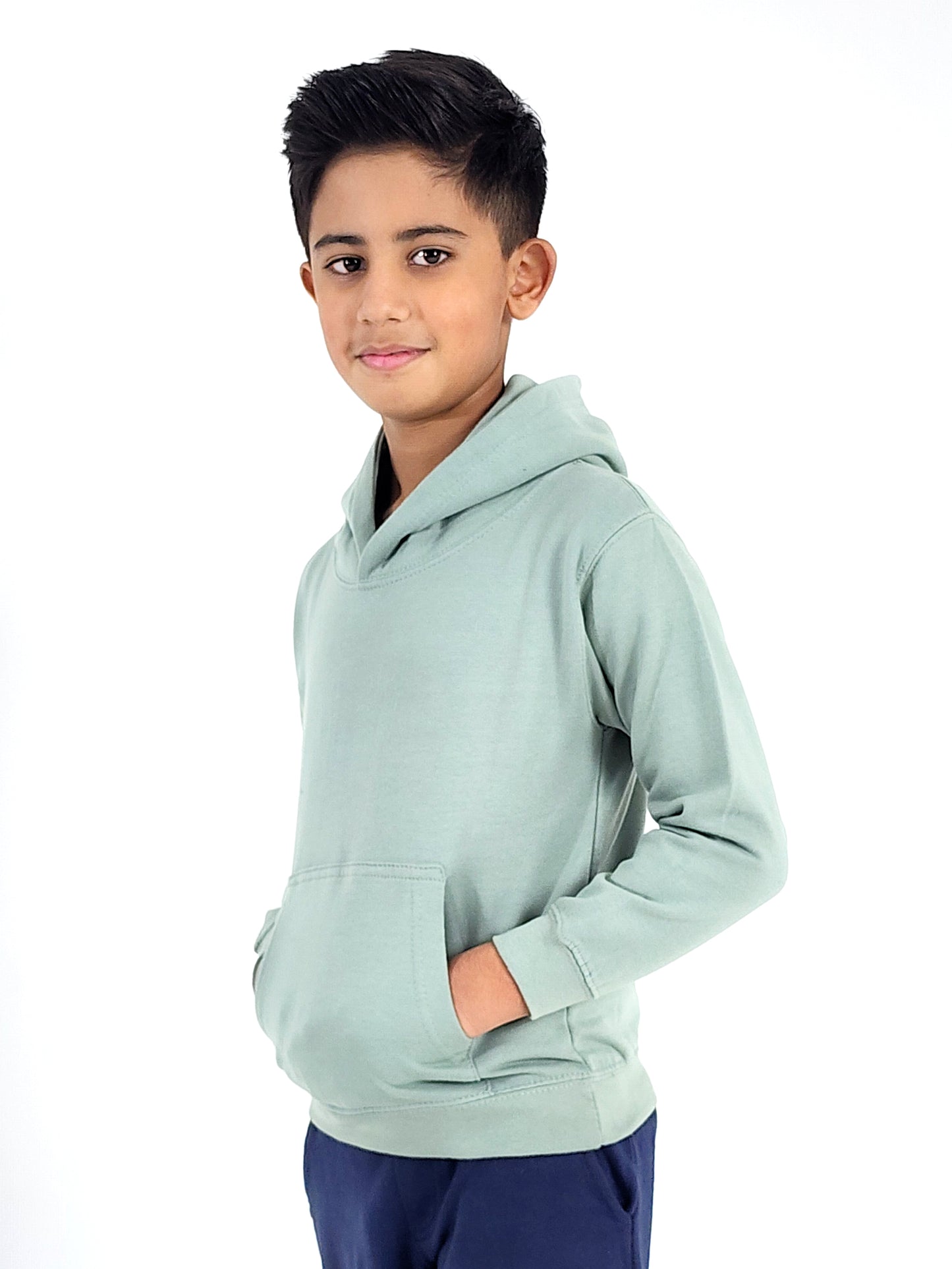 BOYS BASIC PULLOVER HOODIE