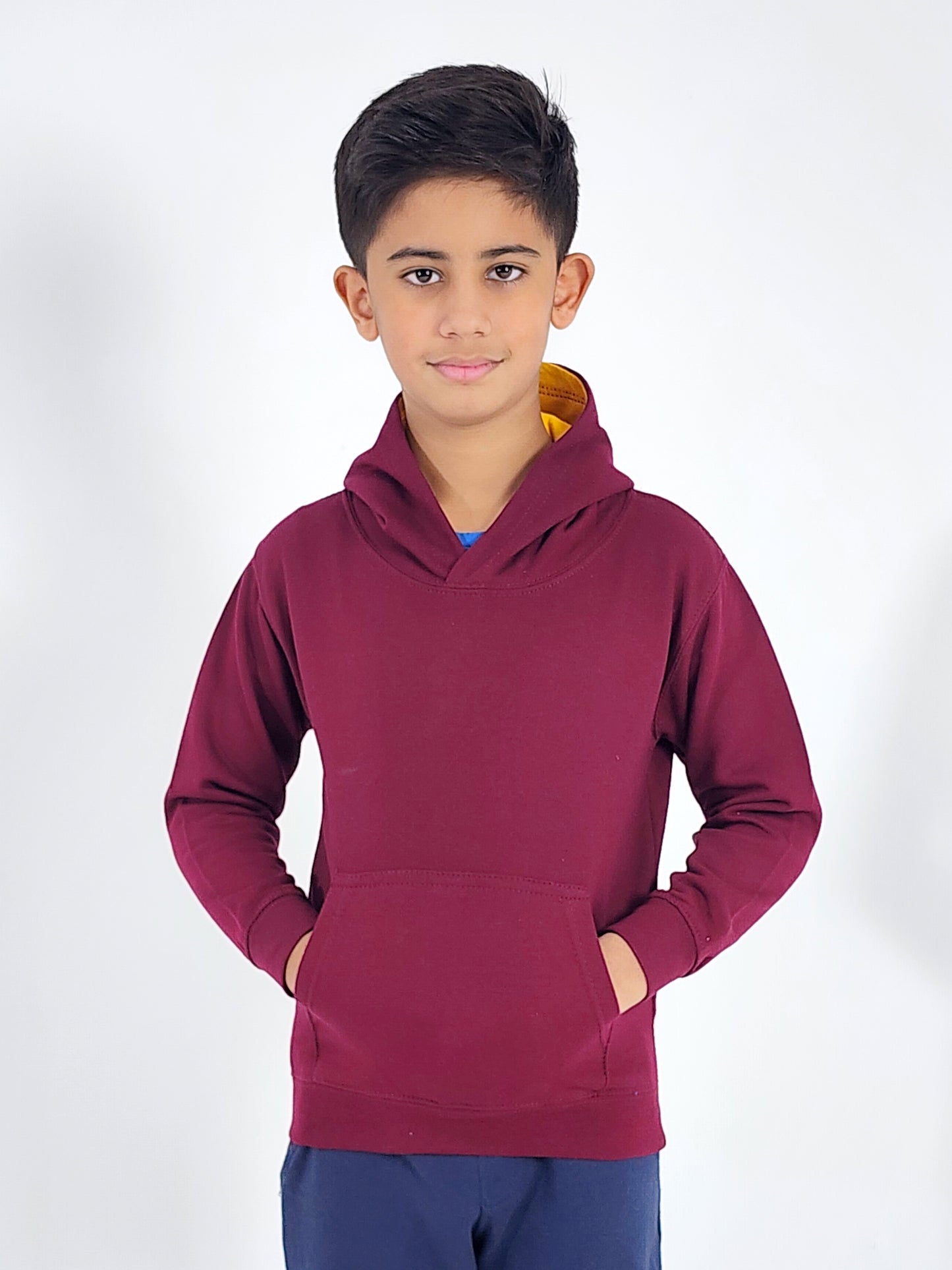 BOYS BASIC PULLOVER HOODIE