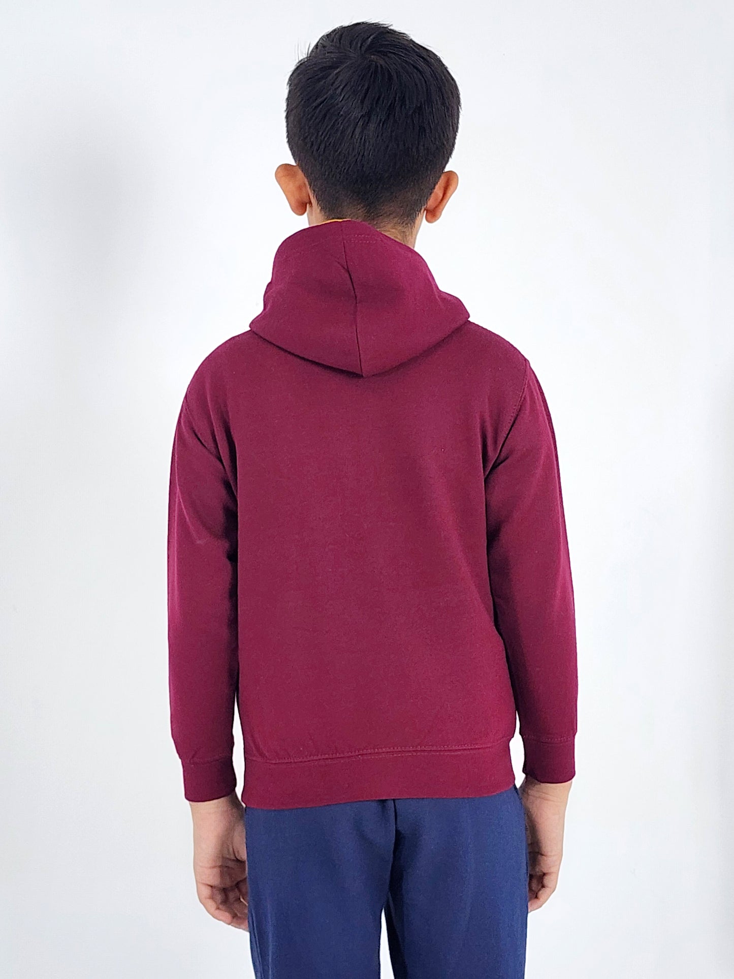 BOYS BASIC PULLOVER HOODIE