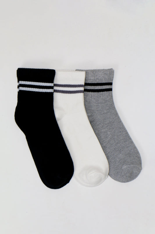 MEN ANKLE SOCKS PACK OF 3