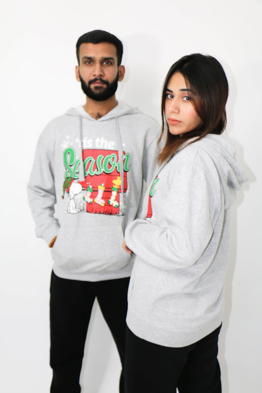 UNISEX PULLOVER LOOSE FIT HOODIES (OVERSIZED)