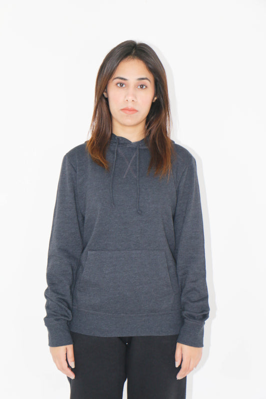 WOMEN PULLOVER BASIC HOODIE